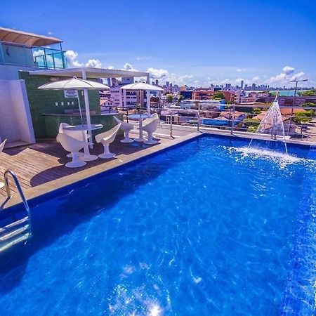 Israel Tambau- Apto Luxuoso- Em Frente Ao Mar Com Varanda Жуан-Песоа Экстерьер фото